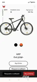 Electric cycle new condition