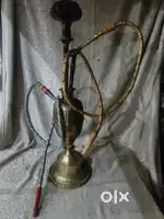 Antique pure brass solid heavy working condition 84 cm