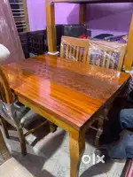 4 seater dining table brand new Assam Teak wood