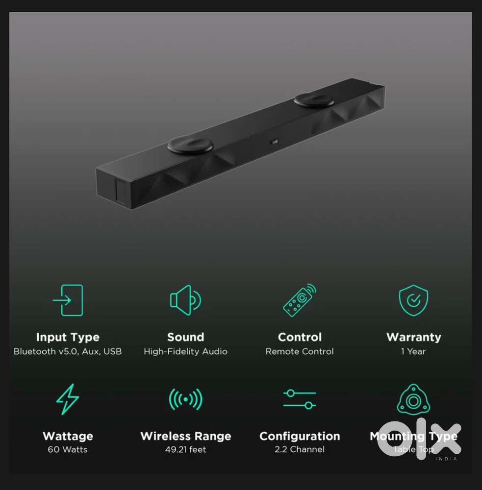 New boat raga soundbar