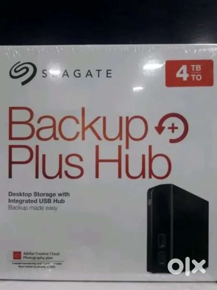Seagate Backup Plus Hub for Mac & Window 4TB External Hard Drive