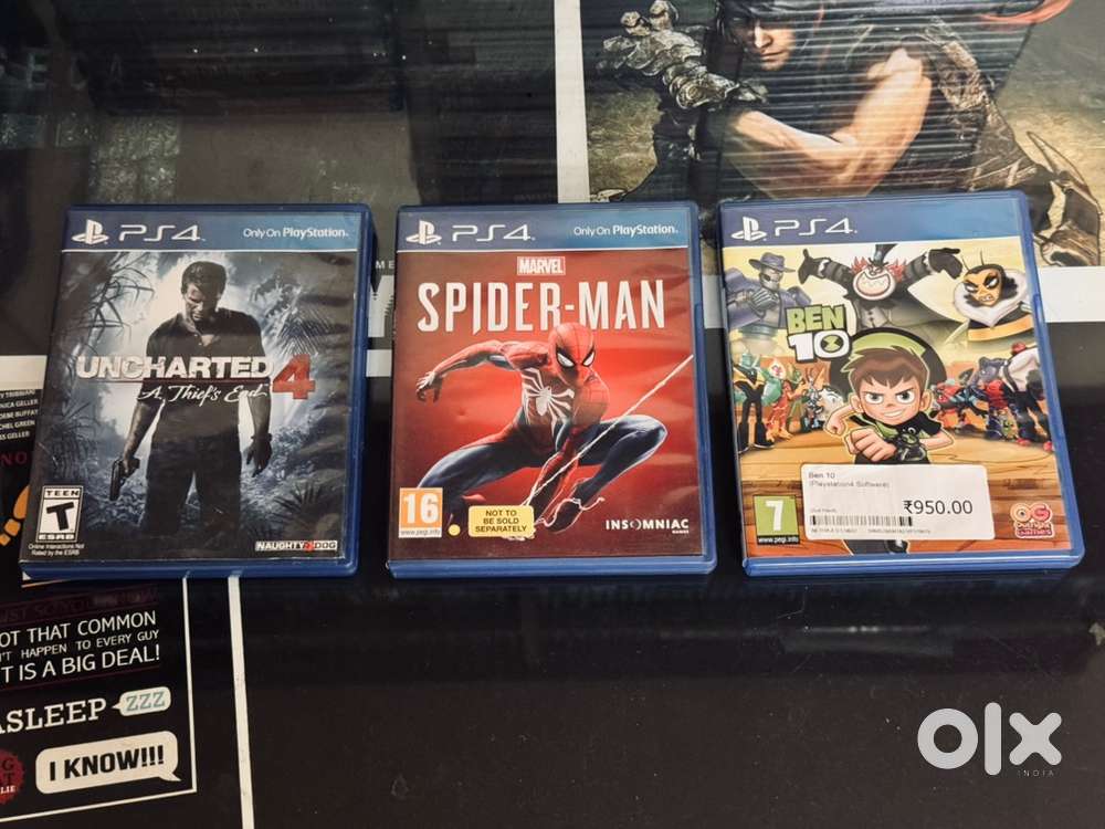 PS4 and PS3 Games