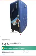 TROLLEY BAG CUM SUIT CASE BRAND NEW