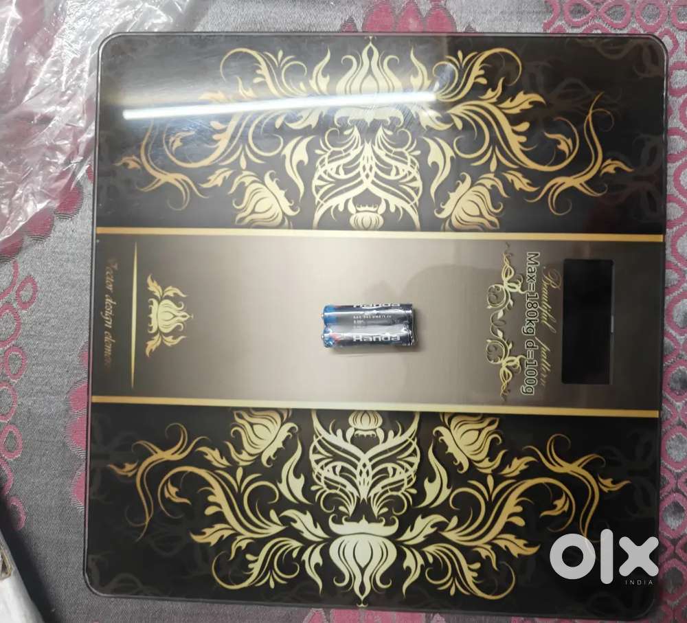 Weighing machine brand new seal packed/ premium glass design