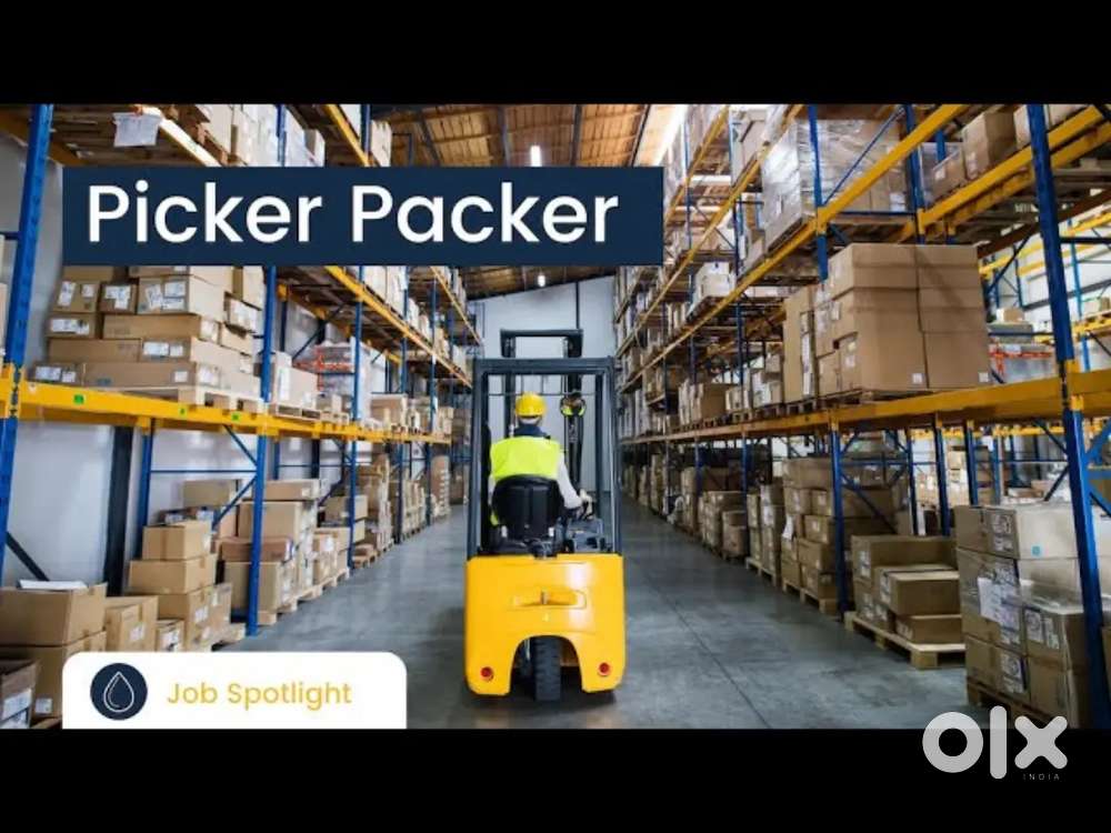 Durga//picker and packer job//inside store