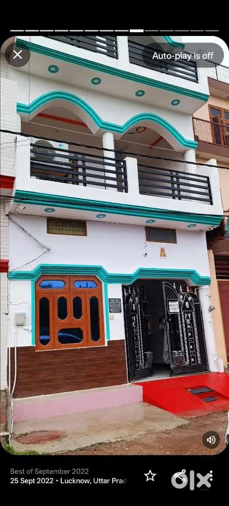 2BHK House for Rent in Rajnikhand, Lucknow. Family-Preferred.