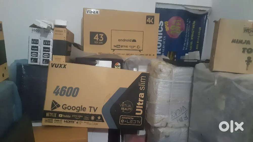 VUXX 43 VOICE  ANDROID SMART LED TV FULL HD