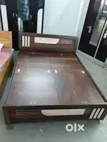 Brand new bed with storage box classic design ready