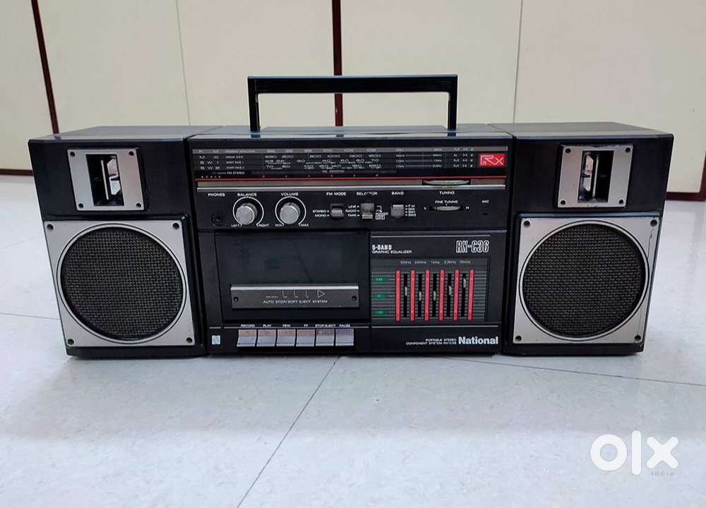 National Panasonic Cassette Recorder / Tape / Player / Radio FM
