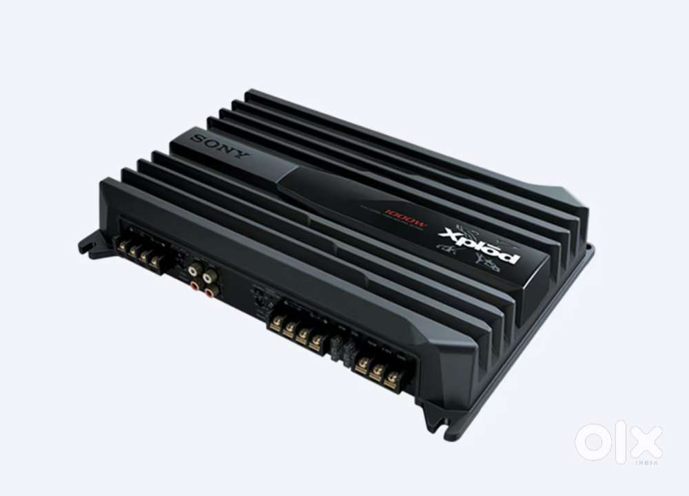 Sony Car Amplifier and Basstube