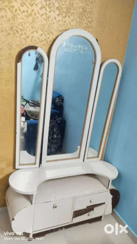 Cupboard and dressing table