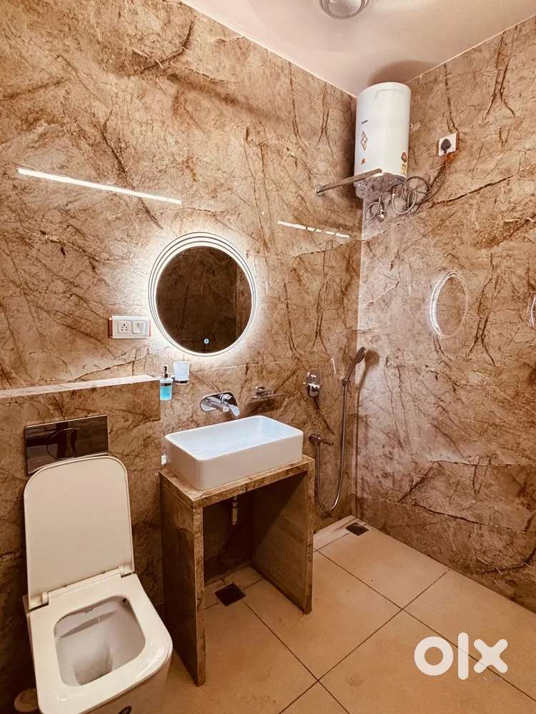 2bhk 2rooms hall module kitchen balcony parking and super furniture