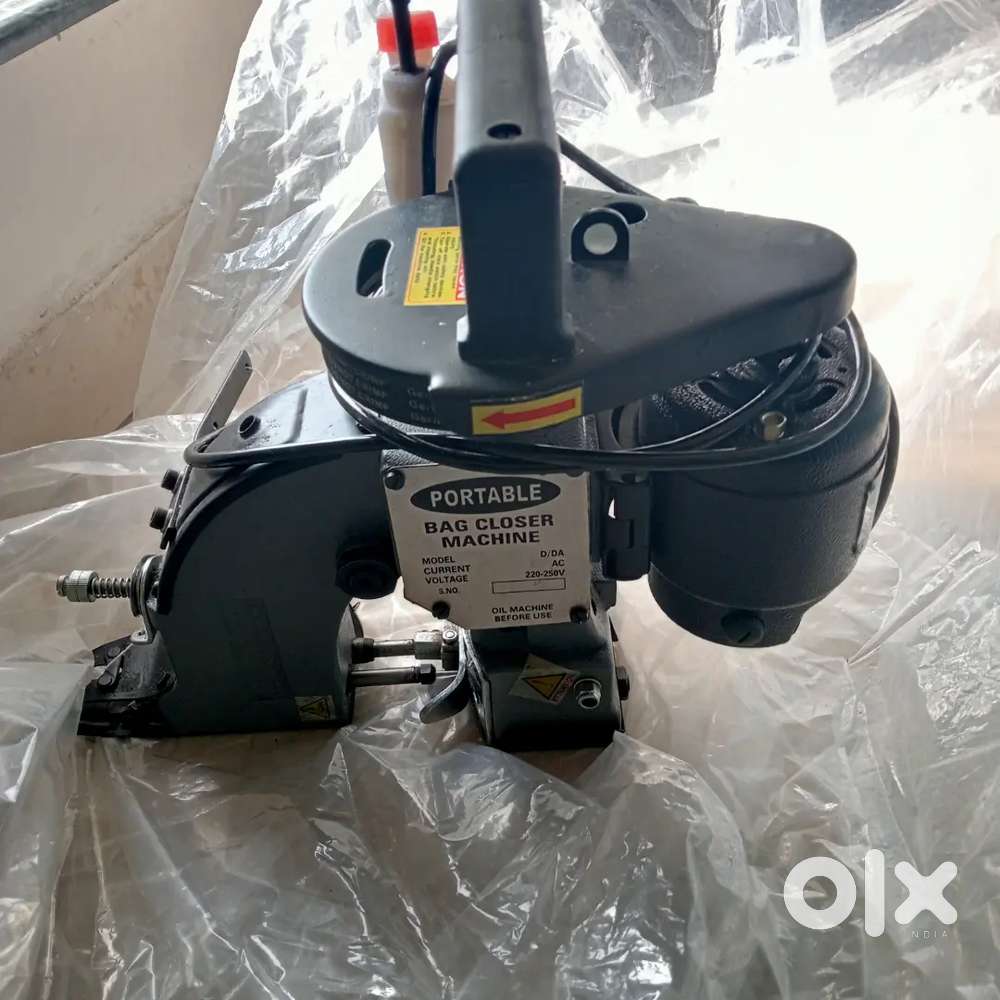 Bag closer stitching machine