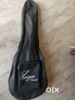 Kaps st 100c guitar with new bag picks and capo