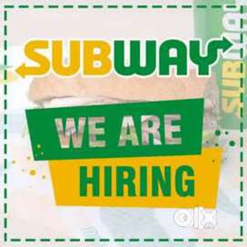 Subway Pimple Saudagar is Hiring for Part Time