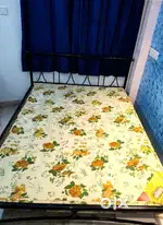 Rot Iron BED with Mattress