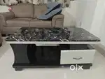 Centre table with marble top