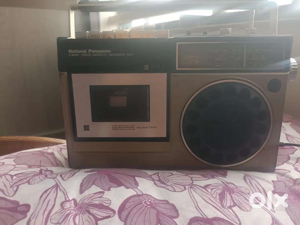 National panasonic 3 bini radio cassette recorder 543;