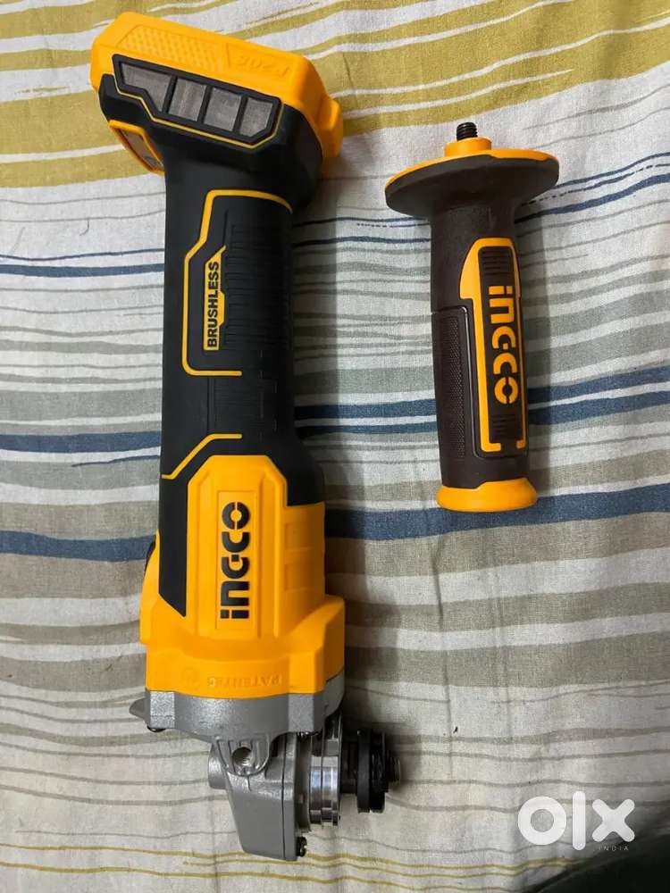 Ingco cordless grinder 201008 without battery and charger