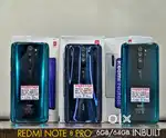 Redmi note 8 pro 6gb/64gb brand new un used mobile full kit available