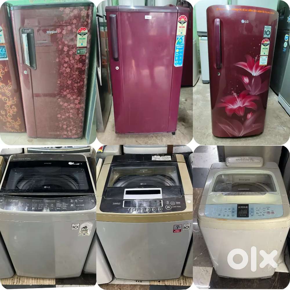 REFRIGERATORS And WASHING MACHINES ON RENT & SELL