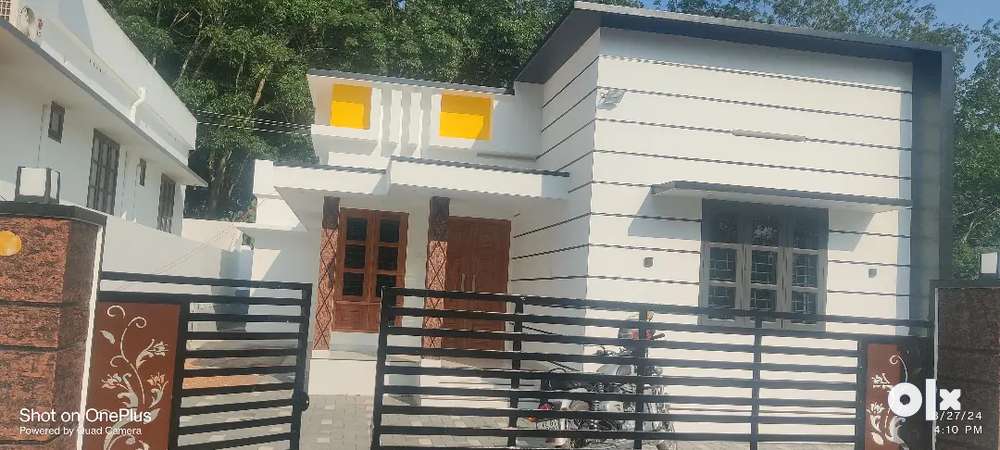 5.5 cent plot with newly constructed house for sale