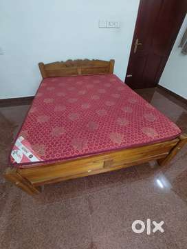 Cot with mattress