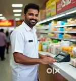 Male Cashier Supermarket Kochi 13k