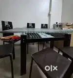 Glass Dining table