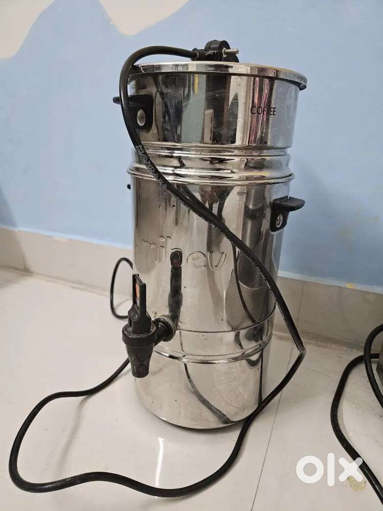 Filter Coffee machine and Milk boiler
