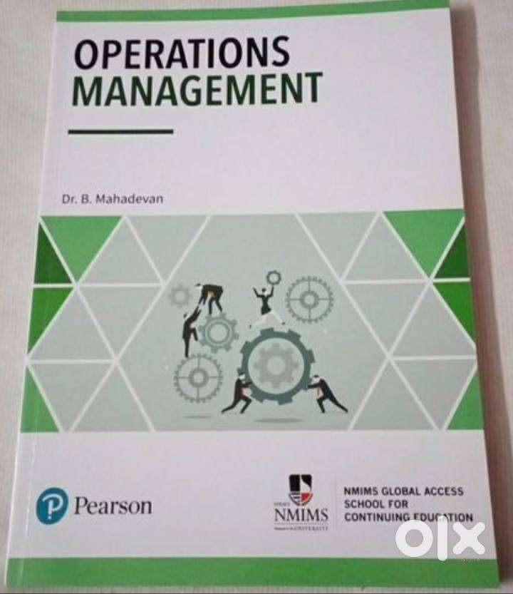 NMIMS MBA Operations Management Full Semester Books–New Condition