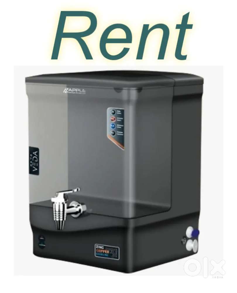 Water purifier available on rent