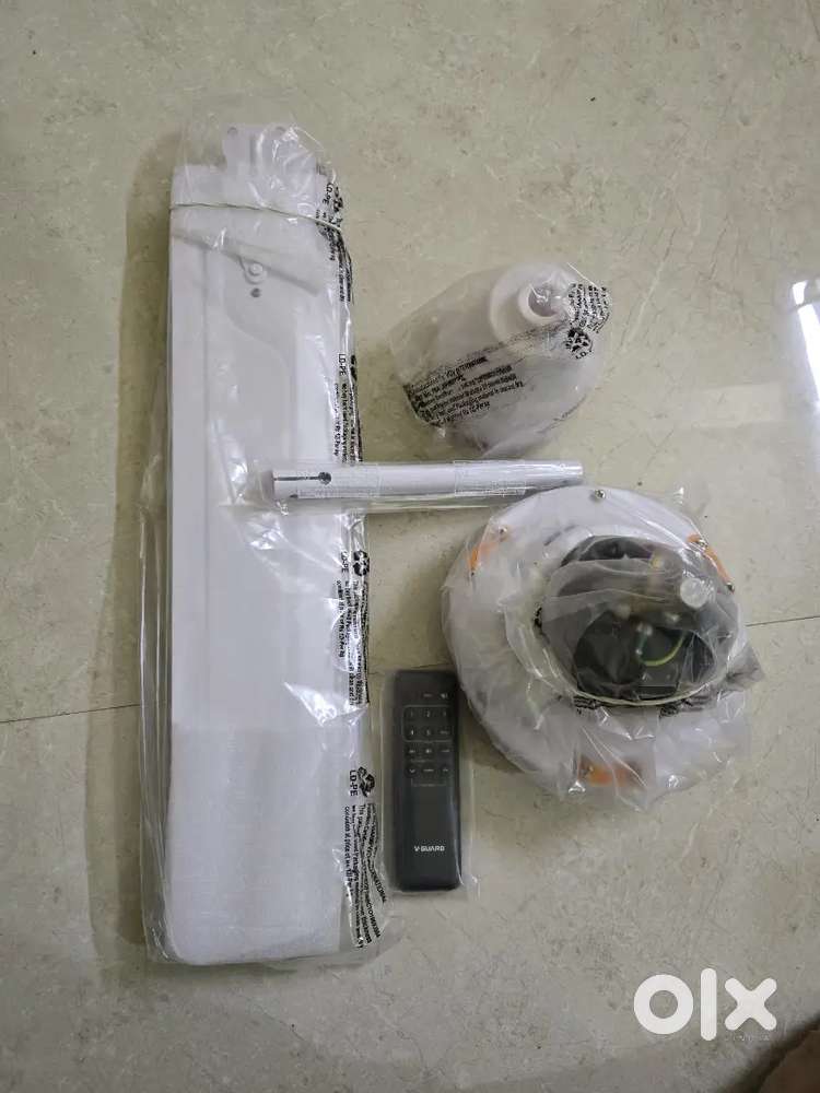 Unused V guard DECO BLDC ceiling fan with remote