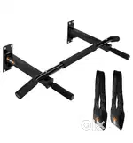 Wall Mount Chin-up Bar With AB-Straps