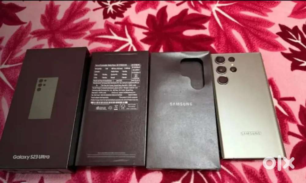 Selling s23 ultra with bill box