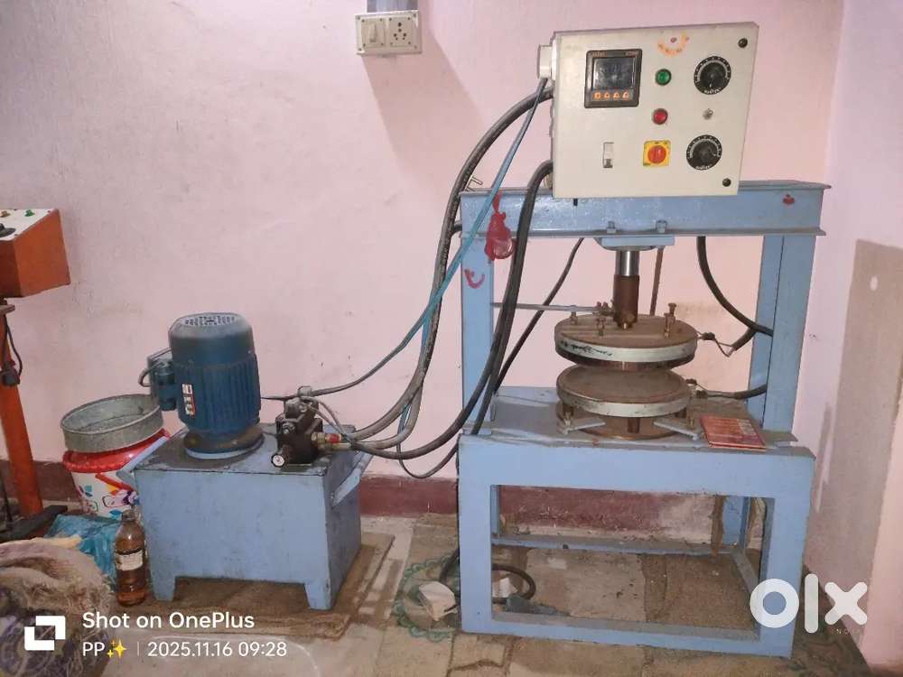 Paper plate machine - semi automatic