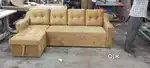 Morris L shape sofa cumbed at reasonable price