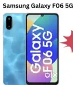 Samsung galaxy F06 5g 6gb 128gb just 5 days in seal pack condition