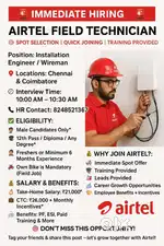 Airtel - field wifi Installation