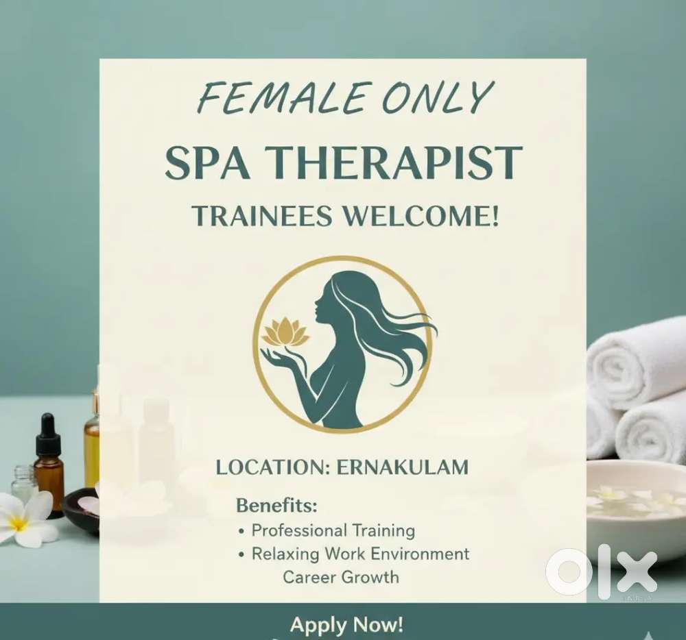 Female spa therapist