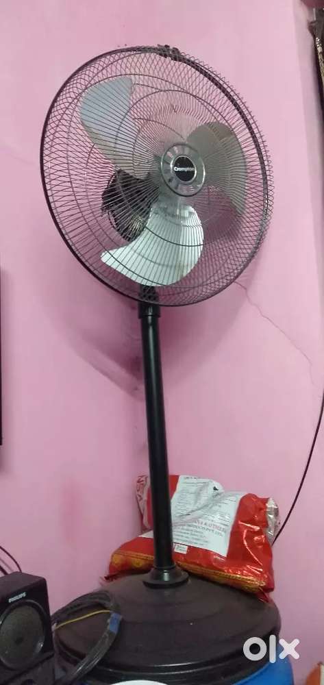 క్రాంప్టన్ స్టాండ్ ఫ్యాన్ కొత్తది మేము ఐటమ్ ని ఉపయోగించలేదు