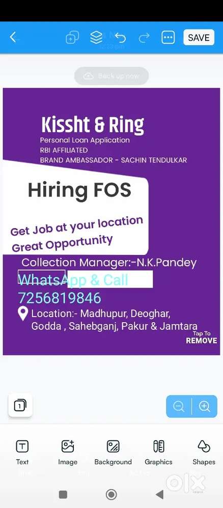 FIELD EXCUTIVE ( COLLECTION EXCUTIVE) 10th Pass