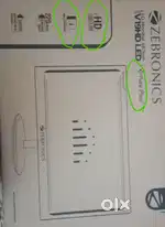 (NEW)Zebronics moniter + MOUSE. WITH A  'free' New  air buds