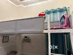 Beautiful Bunker Bed IKEA(only cot, for KIDS)  along with study table