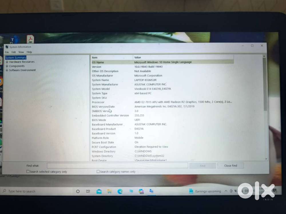 Laptop with charger for Sale in very good condition