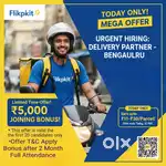 Biker Delivery boy hiring urgent