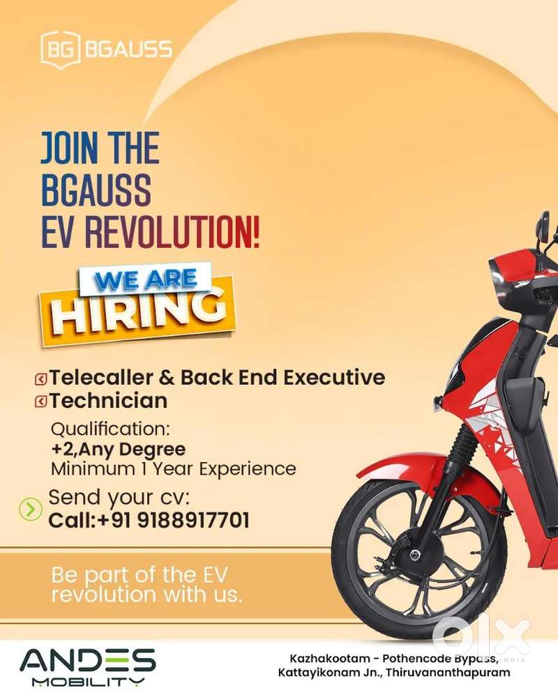 Telecaller& Back End exicutive & Technician