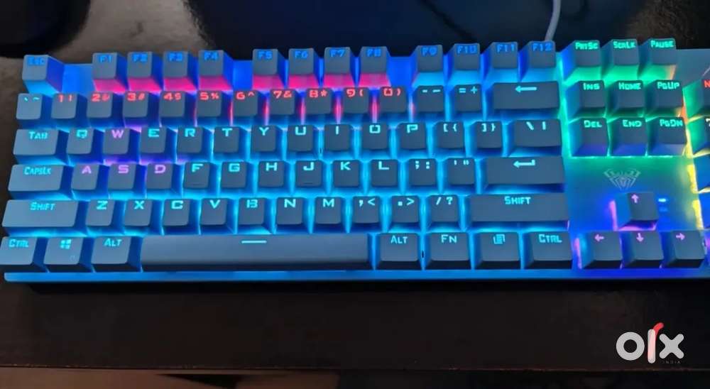 Blue switches mechanical keyboard