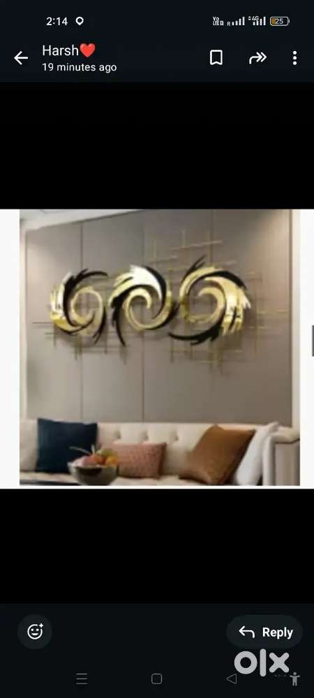Metal wall art