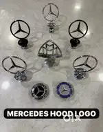 Mercedes bonnet logo and others